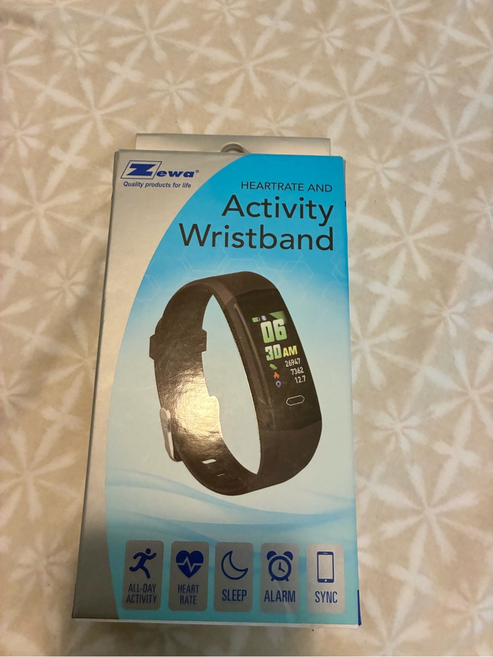 AT3 Fitness Tracker Smart Band - Black